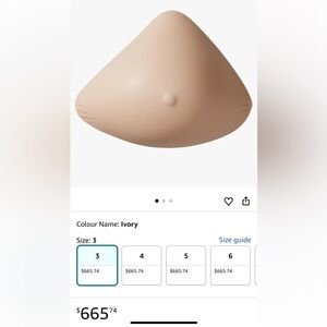 New Amoena breast prosthetics